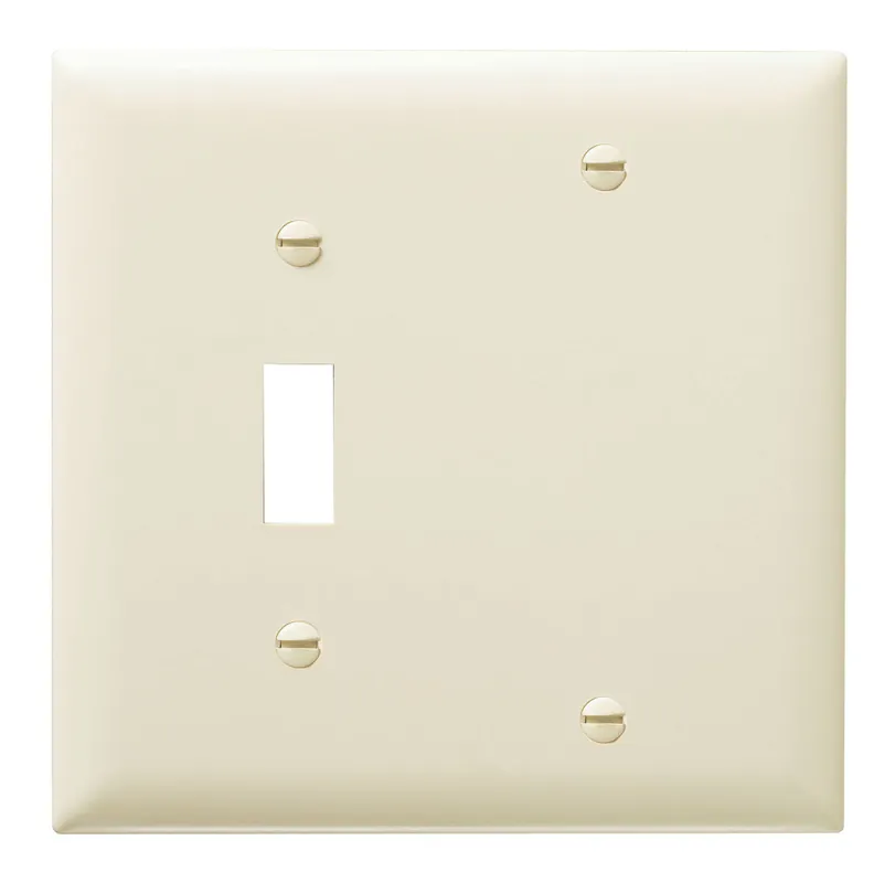 Legrand TP113-LA Combination Openings, 1 Toggle Switch and 1 Blank, Two Gang