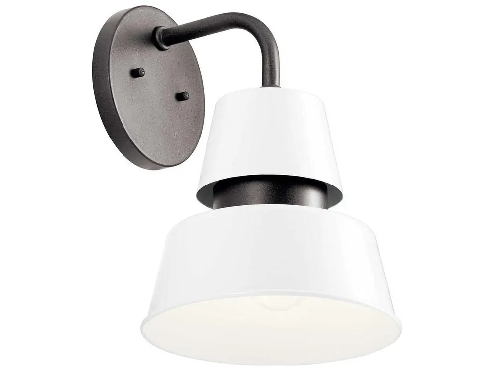 Kichler Lighting 59002WH Lozano Outdoor Wall Light 150 W