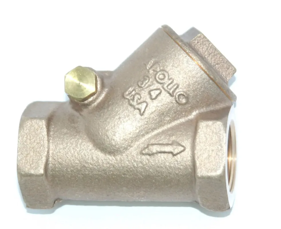 Apollo Valves 61Y75601 bronze y-pattern swing check valve 1-1/4 inches