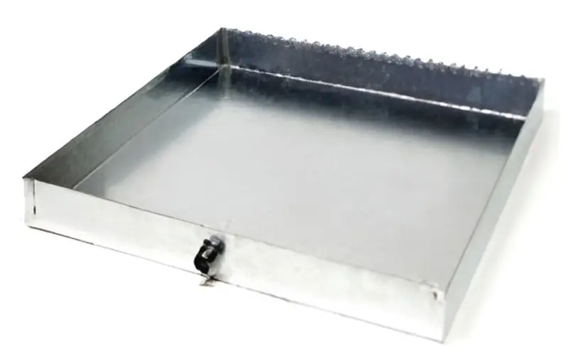 Mike Ray M242.1 Drain Pan 24x24x2 With Ftg