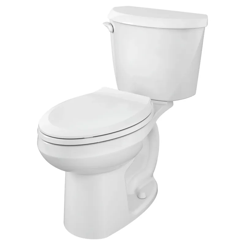 American Standard 221AA.004 Colony Two-Piece 1.6 gpf/6.0 Lpf Chair Height Elongated Toilet Less Seat