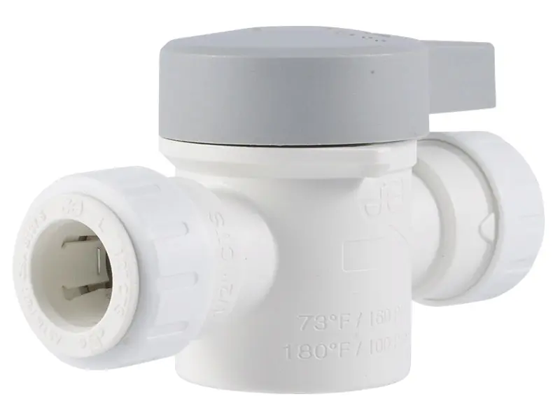 Rwc PSEISV20P John Guest Speedfit Shut-off Valve 1/2 inches CTS Pipe Size
