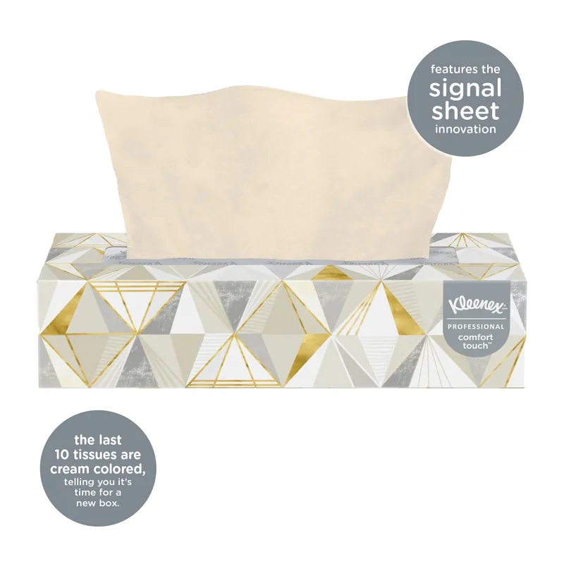 Kimberly-Clark 21606 Kleenex Facial Tissue 125 Sheets 48/c