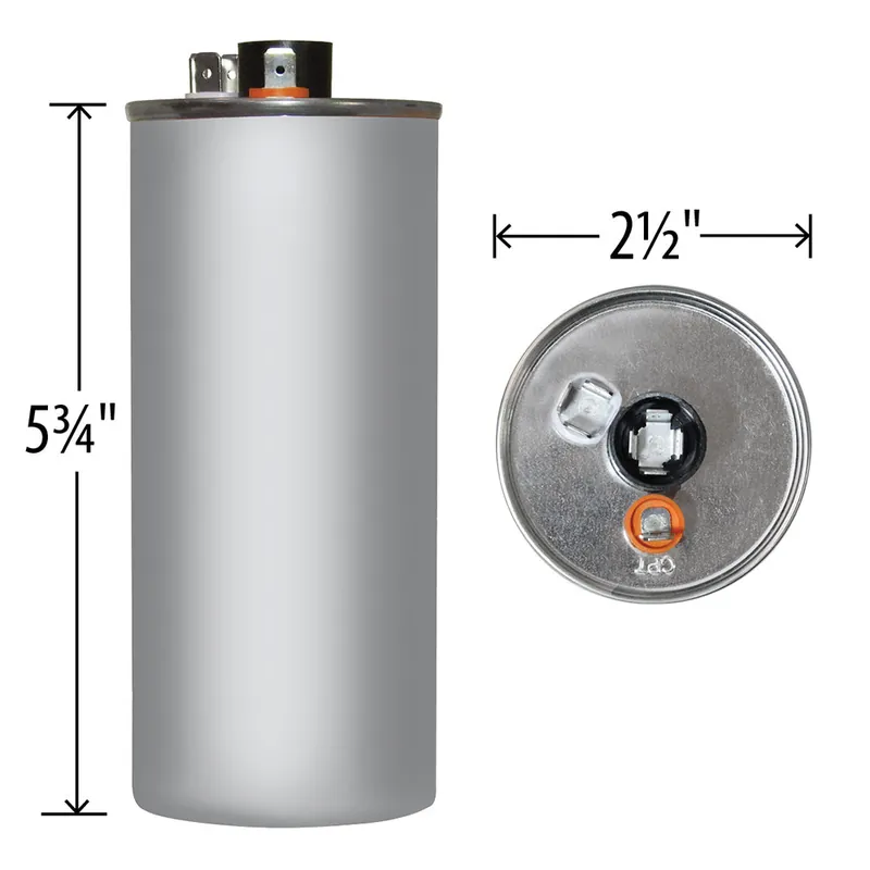 American Radionic USA2229 Run Capacitor 80 MFD 370/440