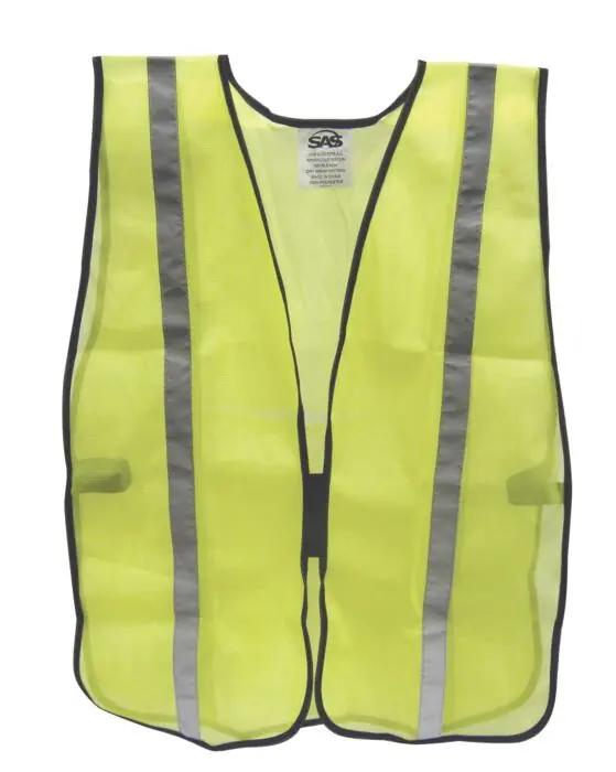 Sas Safety 6823 Basic Safety Vest One-Size-Fits-Most