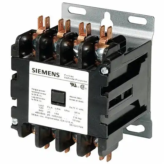 Siemens 42BF25AF Furnas Definite Purpose Contactor coil 120V 60HZ