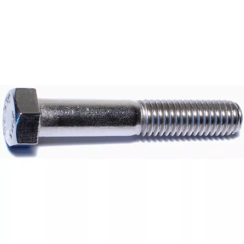 Midwest Fastener 52583 Hex Cap Screw 7/16-14 Thread 2-1/2 in OAL