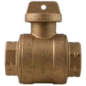 Ford Meter Box B11-555-NL Ball Valve 1-1/4
