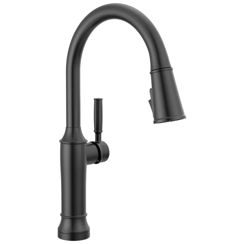 Delta Faucet 9184TL-BL-DST Renaldi Touch2O Technology Kitchen Faucet with Touchless Technology