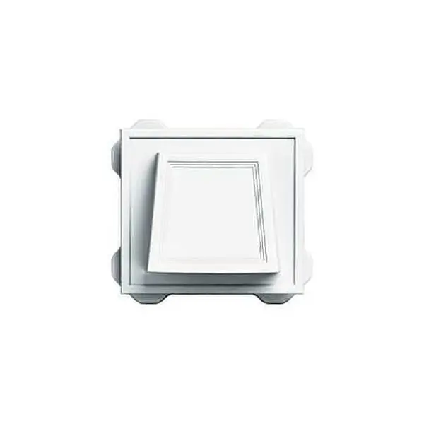 Builders Edge 140016774001 Hooded Ventilator 4 in