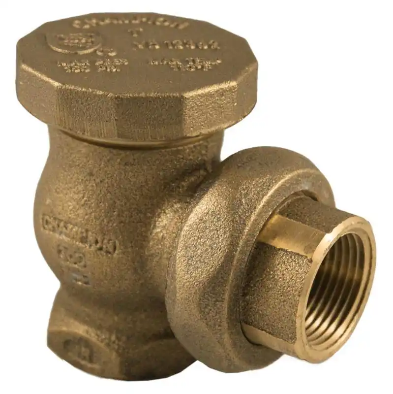 Arrowhead Brass 362-150Y Atmospheric Vacuum Breaker Angled 1-1/2 feet' with Union