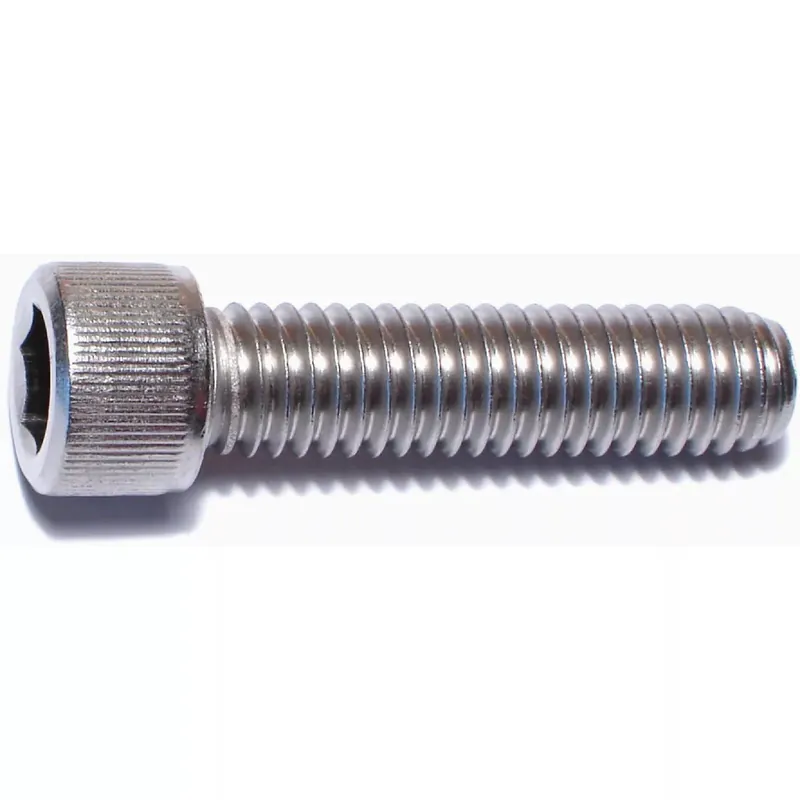 Midwest Fastener 67845 Socket Head Cap Screw, 18-8 Stainless Steel, 1-1/2 in L, 4 PK