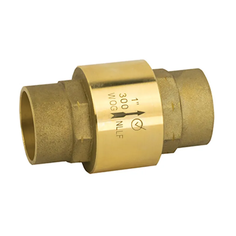 Jomar Valve 105-614G S-521G In-Line Check Valve 3/4 in