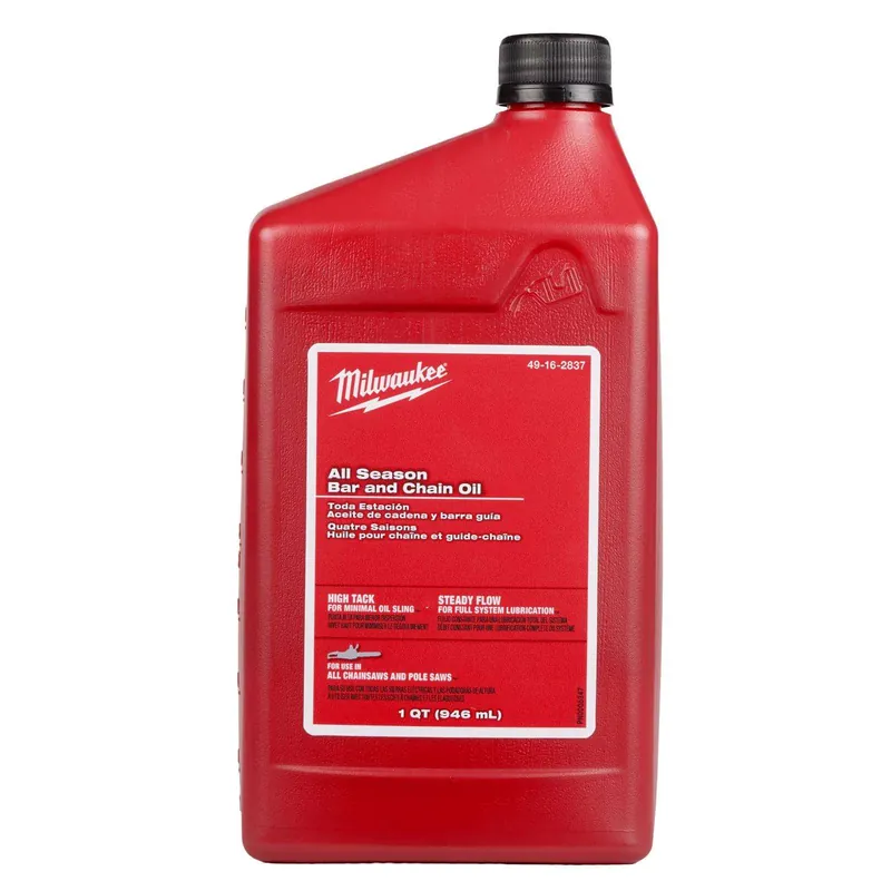 Milwaukee 49-16-2837 All Season Bar and Chain Oil 1 Quart