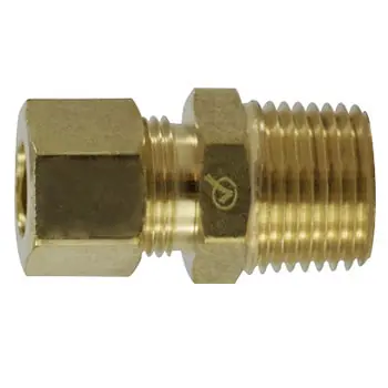 Brass 18194LF Compression Adapter 1/2 inches x 3/8 inches