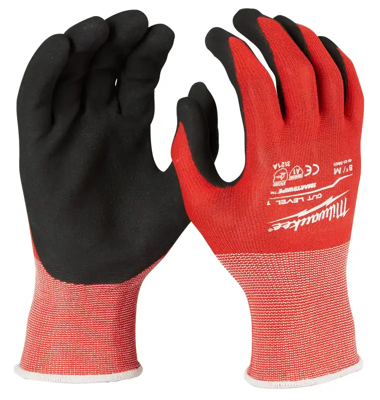Milwaukee 48-22-8901 Cut Level 1 Nitrile Dipped Gloves - M
