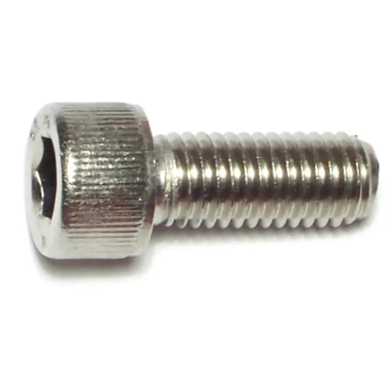 Midwest Fastener 75651 Cap Screw M10-1.5 Thread 25 mm L Hex Socket Drive 5 PK