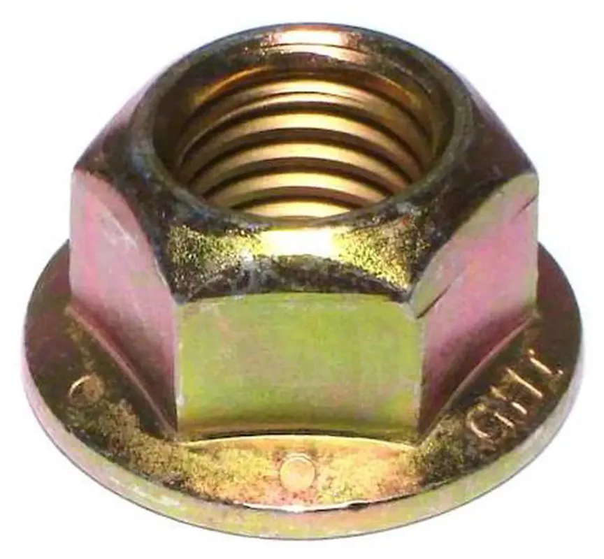 Midwest Fastener 50369 Lock Nut 3/4 inches-10 Steel Grade 8 Yellow Zinc 10 PK