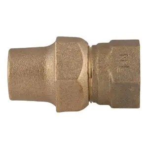 Ford Meter Box C21-44-NL Coupling 1in Flare/FIP