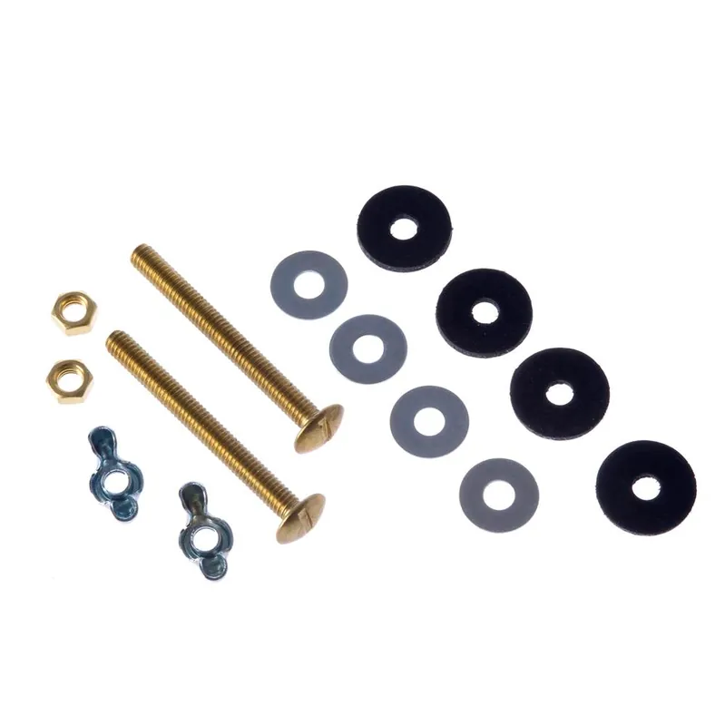 Black Swan 13170 Tank-To-Bowl Bolt Kit W/Wing&Hex Nuts 5/16 inches x 3 inches