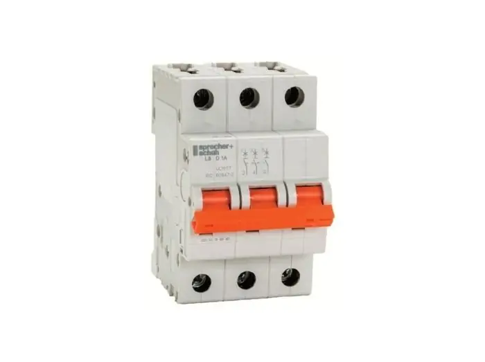 Sprecher & Schuh L8-25/3/C Miniature Circuit Breakers 25A