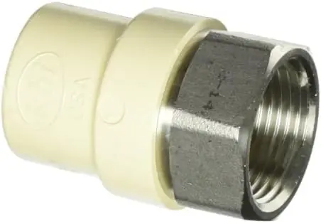 King Brothers Industries TFS-1000 CPVC to Stainless Steel Transition Adaptor 1-Inch