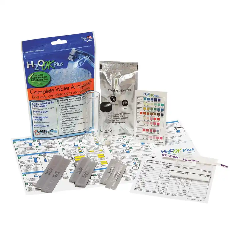 Mosser Lee LT5015 H2O OK Plus Complete Water Analysis Kit