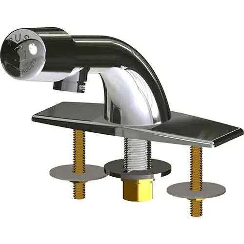 Chicago Faucets 857-E2805-765PSHAB metering lavatory faucet 0.5 gpm