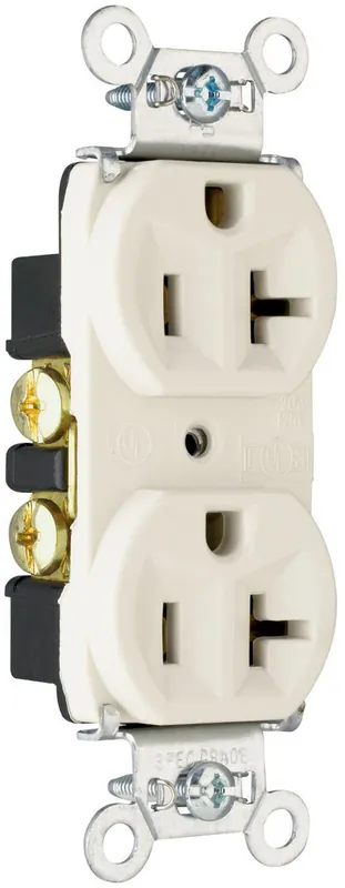 Legrand 5362-W Duplex Receptacle 20A 125V