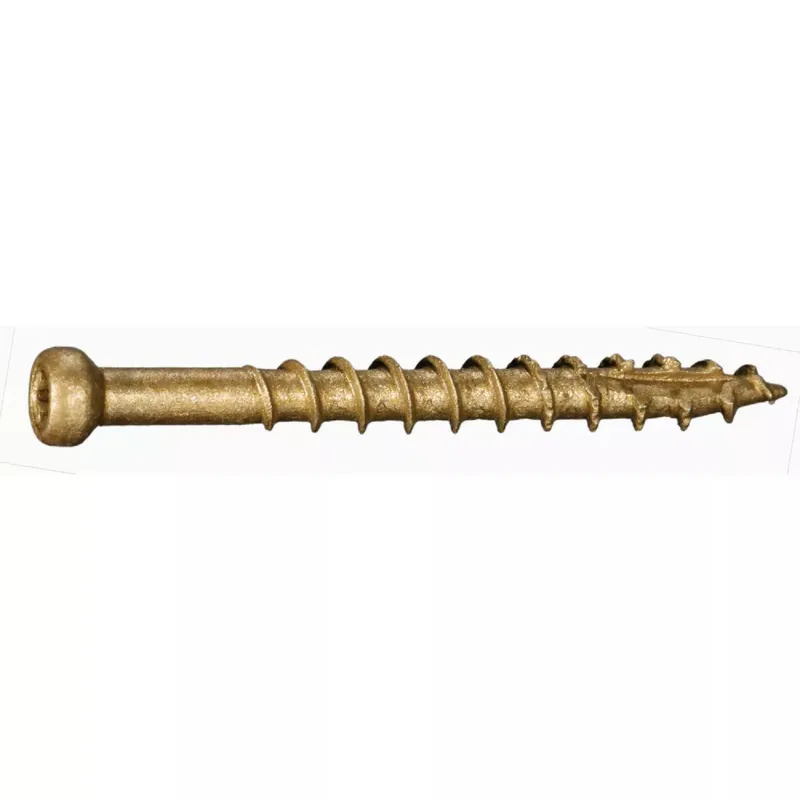 Midwest Fastener 51667 SaberDrive Screw, #8 in Thread, 1-5/8 in L, Trim Head, 208 PK