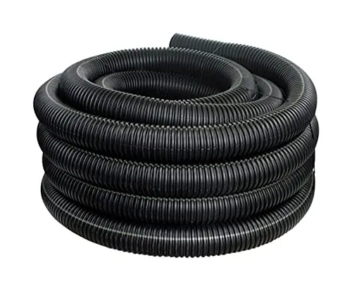Advanced Drainage Systems 6510100 Solid Singlewall Pipe 6 inches x 100 feet