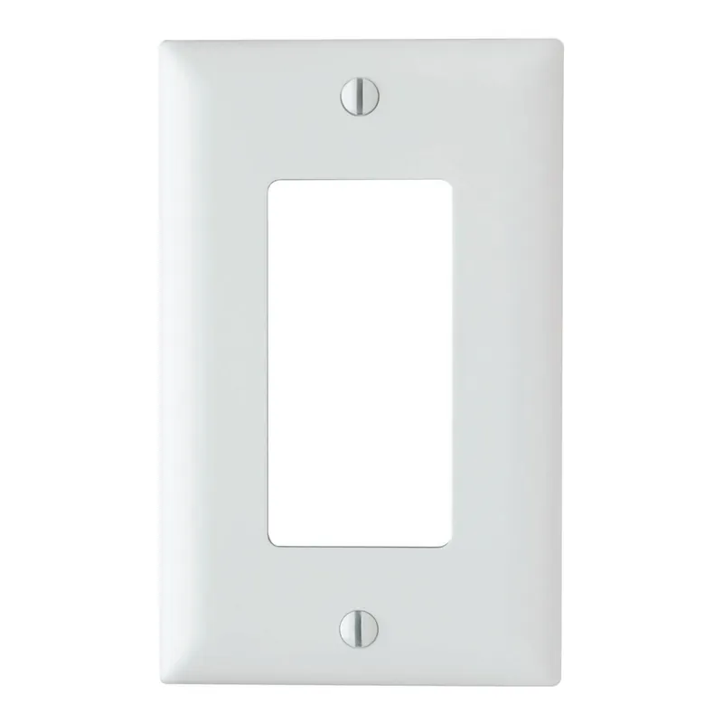 Legrand TP26-W TradeMaster 1-Gang Nylon Wall Plate Standard Size