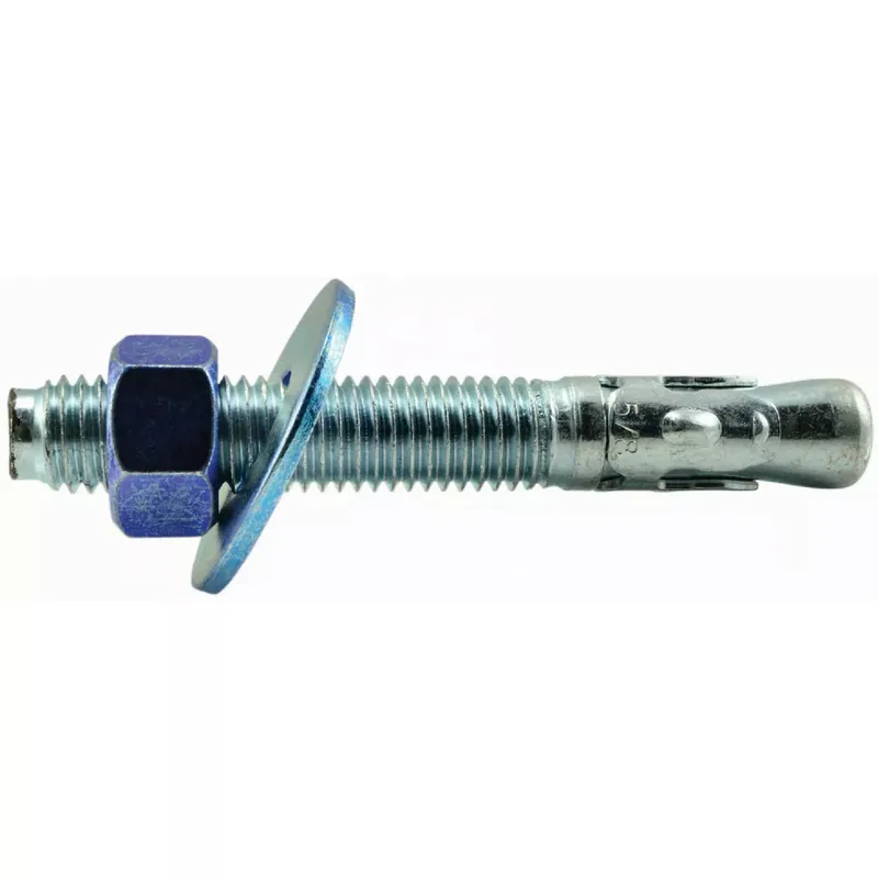 Midwest Fastener 51809 TorqueMaster Blue Wedge Anchors 5/8 inches x 4-1/2 inches