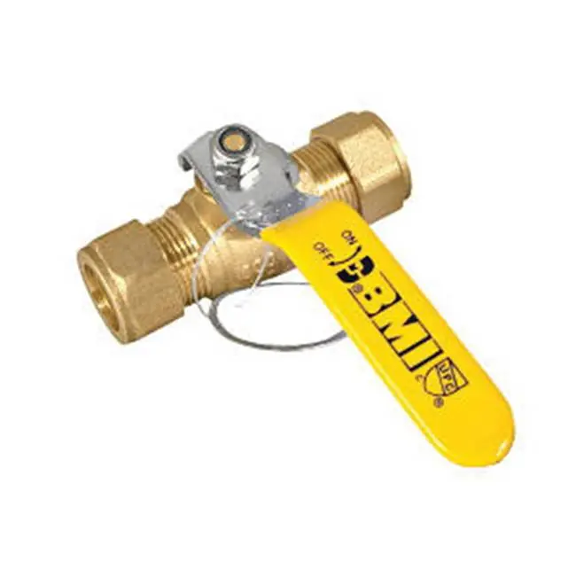 Bmi 13207 1-1/4 CXC 600 wog lead free brass ball valve