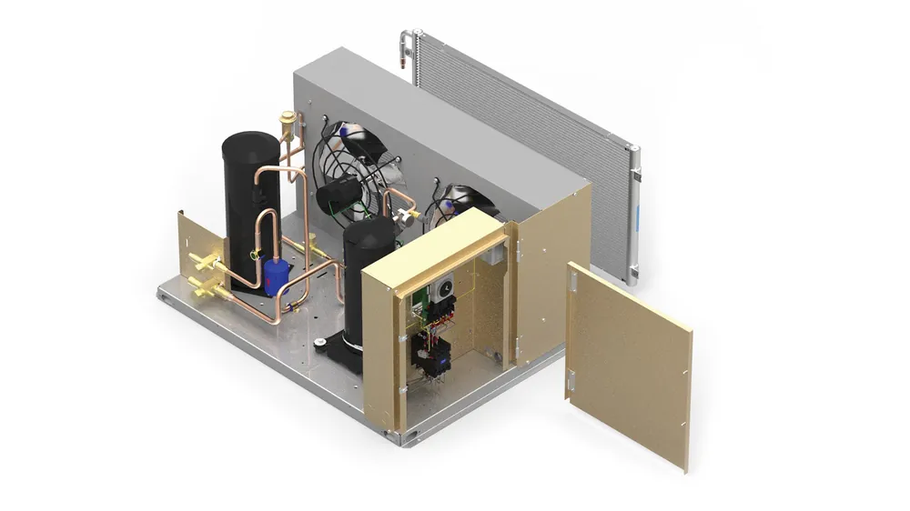 Heatcraft HCH0045MBACZA0000 Chandler Model Air-Cooled Condensing Unit 208-230/1/60