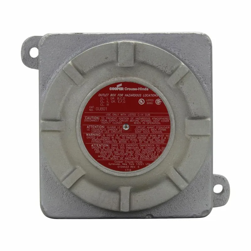 Eaton GUB03 Crouse-Hinds series Junction Box 11 inches x 12 inches x 8-13/16 inches