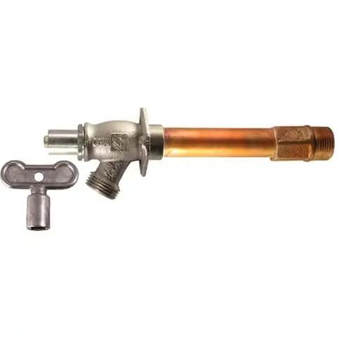 Arrowhead Brass 465-04LKLF Arrow-Breaker Anti-Siphon Wall Hydrant 1/2 x 3/4 x 3/4 in