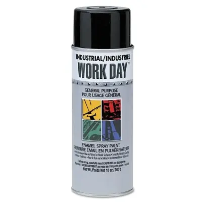 Sprayon A04406007 Work Day Enamel Yellow Spray Paint