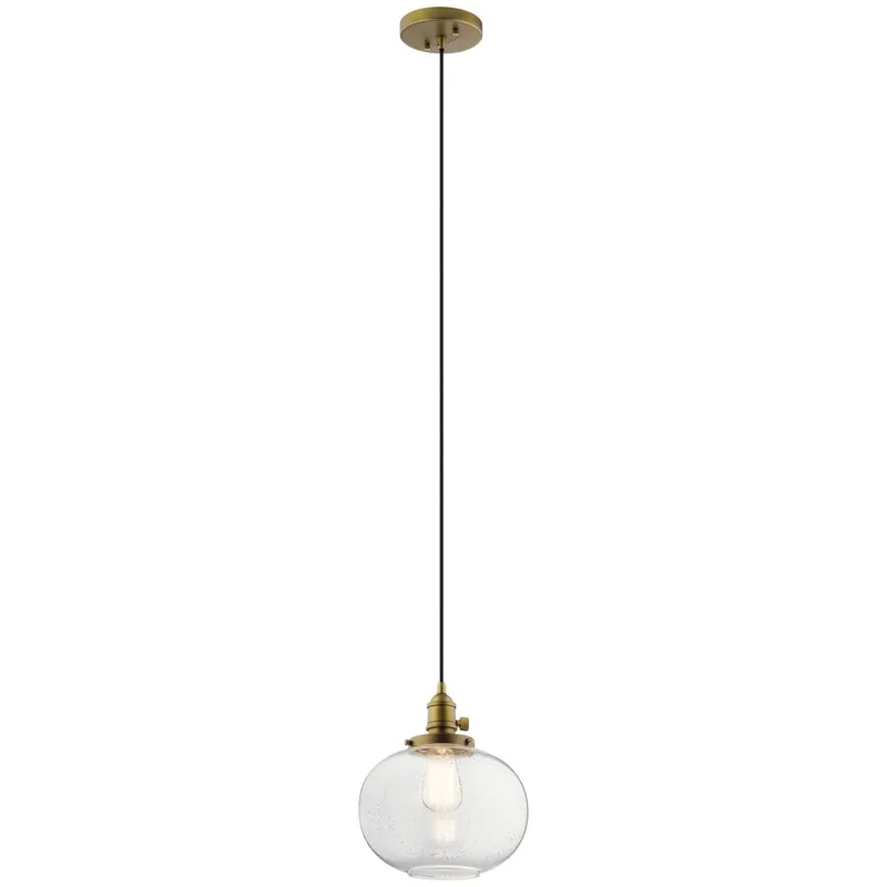 Kichler Lighting 43852NBR Avery 9.75 inches 1 Light Mini Pendant