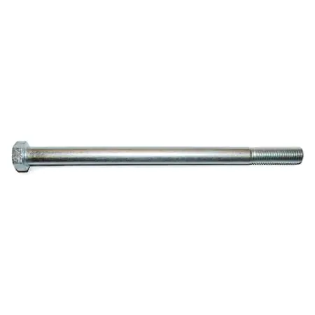 Midwest Fastener 51603 Grade 5, 3/4-10 Hex Head Cap Screw Zinc Plated Steel, 12 in L, 10 PK