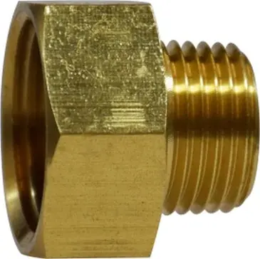Brass 30094 Rigid Adapter 3/4 in FGH x 3/4 in MIP