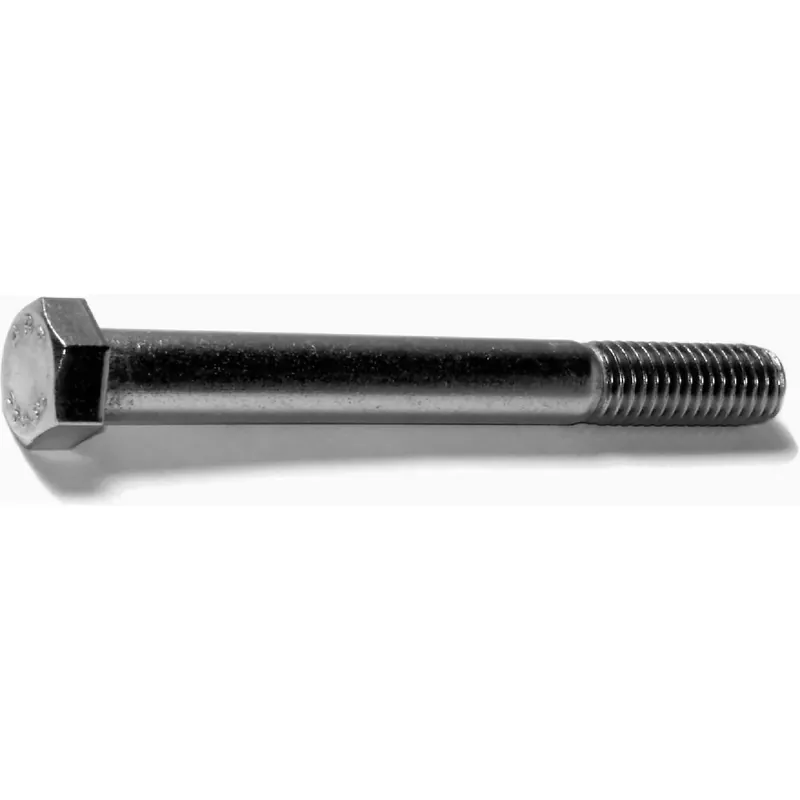 Midwest Fastener 52588 Hex Cap Screw, 7/16-14 Thread, 4 in OAL, Stainless Steel