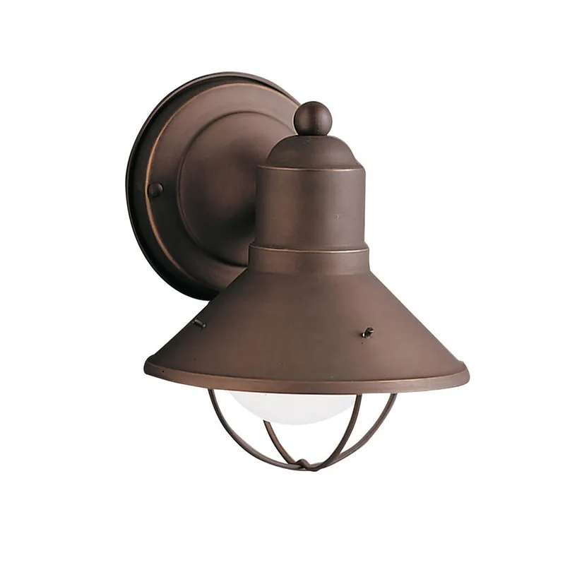 Kichler Lighting 9021OZ Seaside 1 Light 8 inch Outdoor Wall, Small
