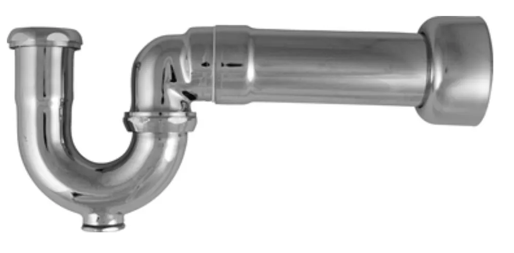 Oatey 732gpbn-6-1 dearborn 1-1/2 inch slip joint x 1-1/2 inch pvc 17 gauge brass "p" trap