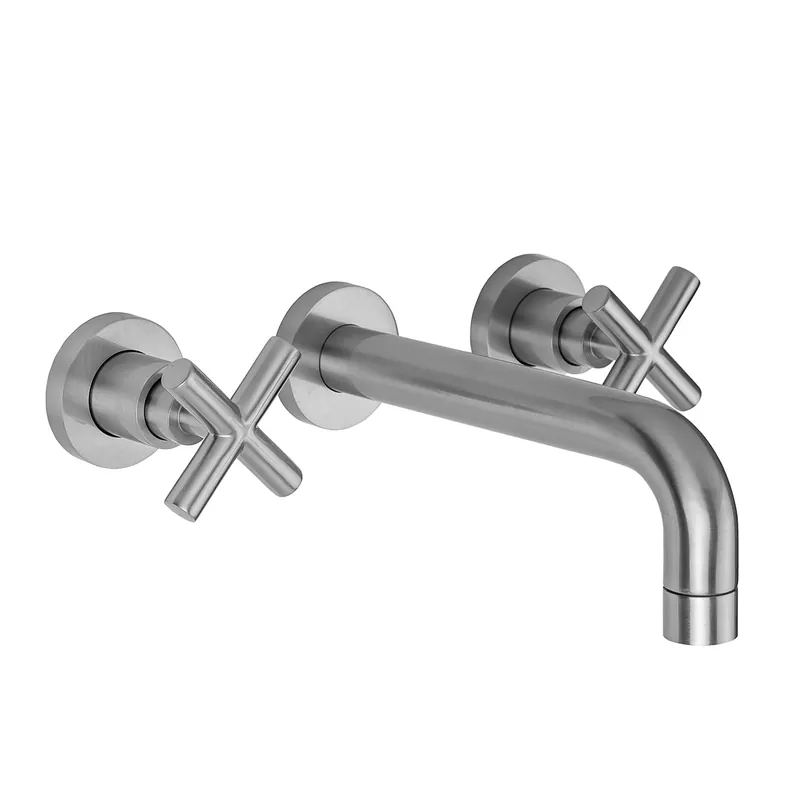 Jaclo 9880-W-WT462-CB Contempo Wall Faucet Trim With Cross Handles