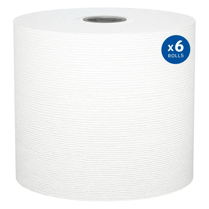 Kimberly-Clark 25639 Kleenex Hard Roll Paper Towels 700 feet / Roll