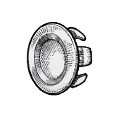 M&W Electric 40115 Ko-94 1 1/2in, Snap-In Knockout Blank Seal, Steel