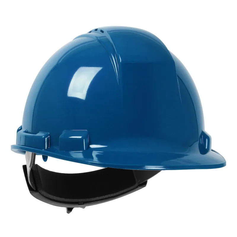 Protective Industrial Products 280-HP241RV-17 Whistler HDPE Vented Cap Style Hard Hat With Wheel Ratchet/4 Point Nylon Webbing Cradle Suspension