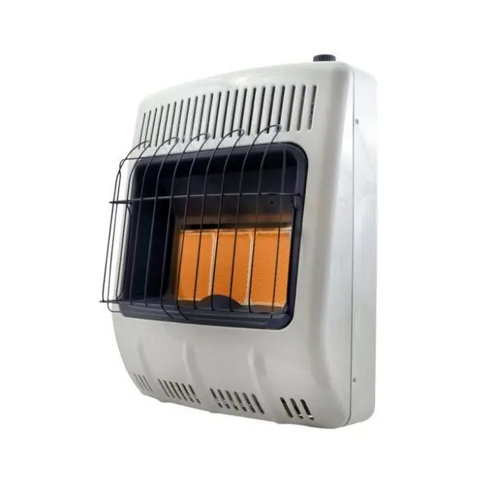 Mr Heater F156041 Heatstar 20,000 BTU VF Radiant Nat Gas Heater W/Thermostat & Blower