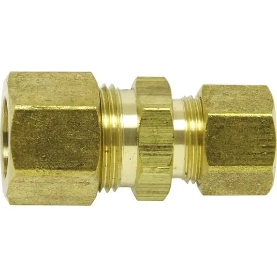 Anderson Metals 62A-86 Union Tube Both Ends 1/2x3/8